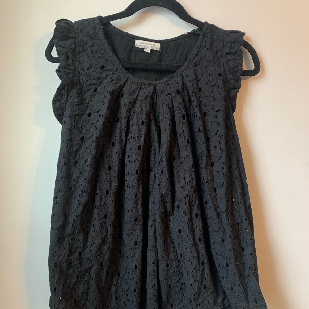 Eyelet Blouse